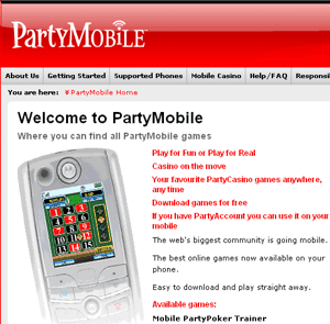 Party Mobile Casino